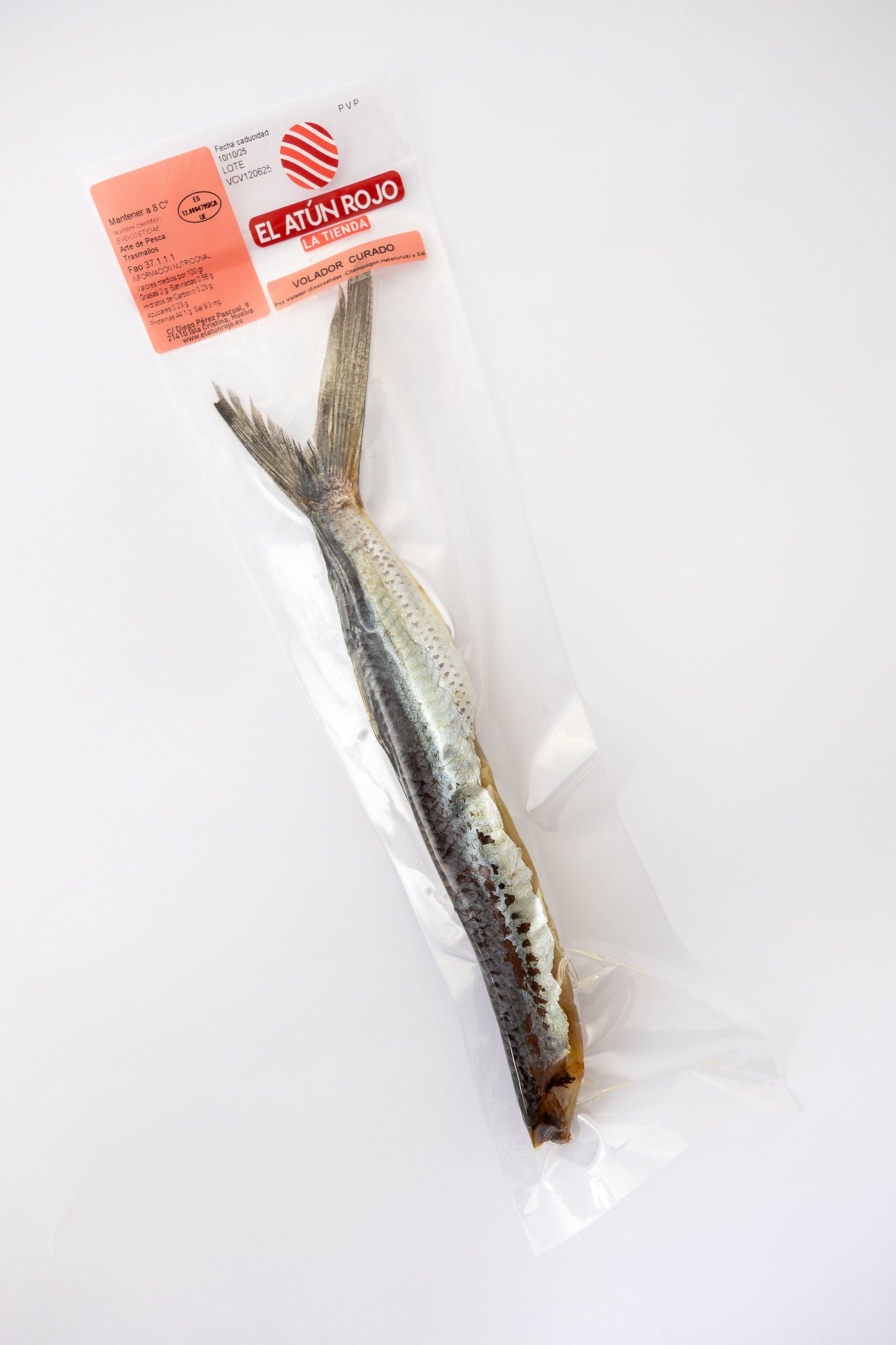 Pez Volador Curado Entero | El Atún Rojo - 110 g aprox.