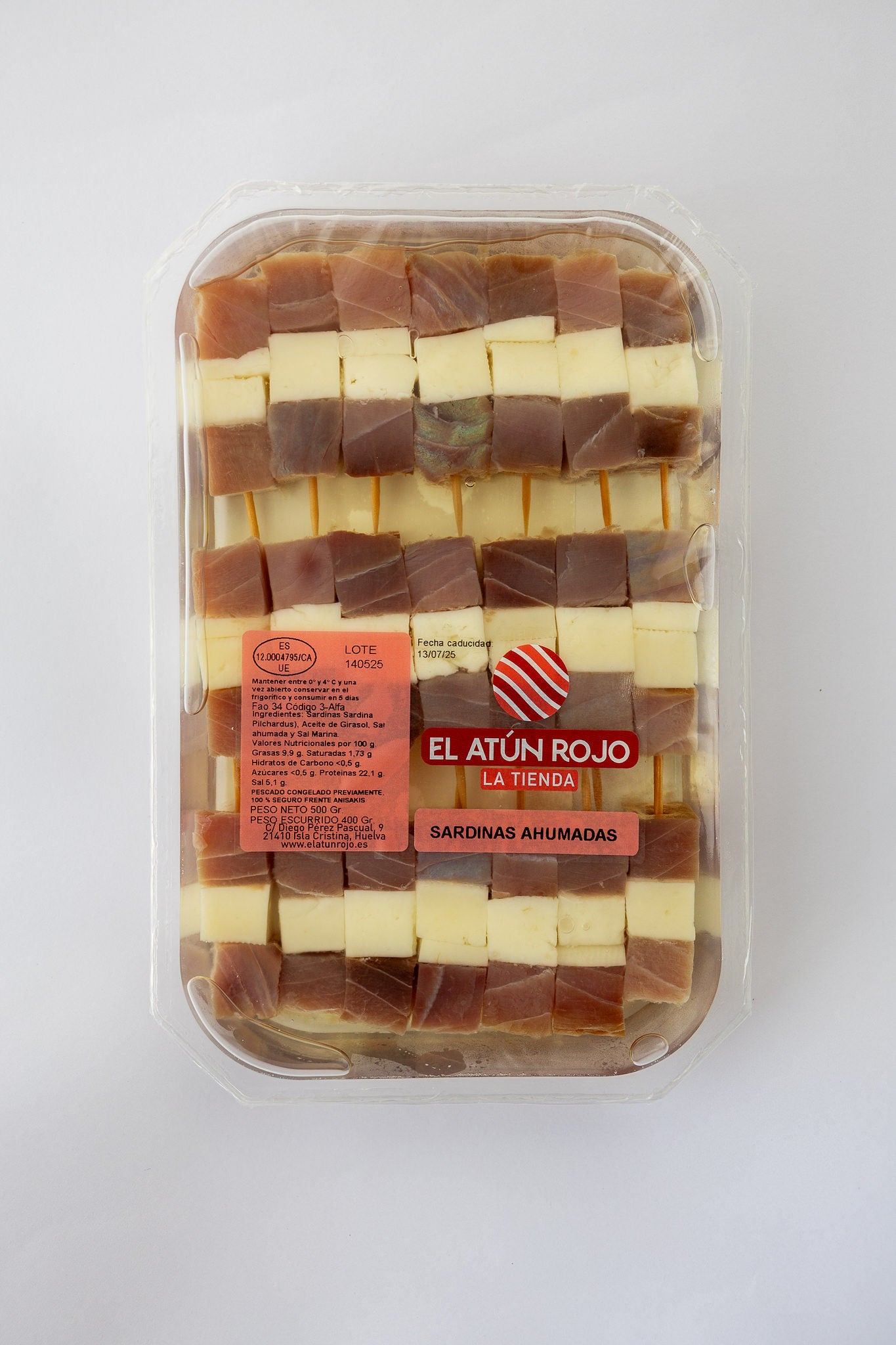 Banderillas de Atún y Queso- 500 g | El Atún Rojo