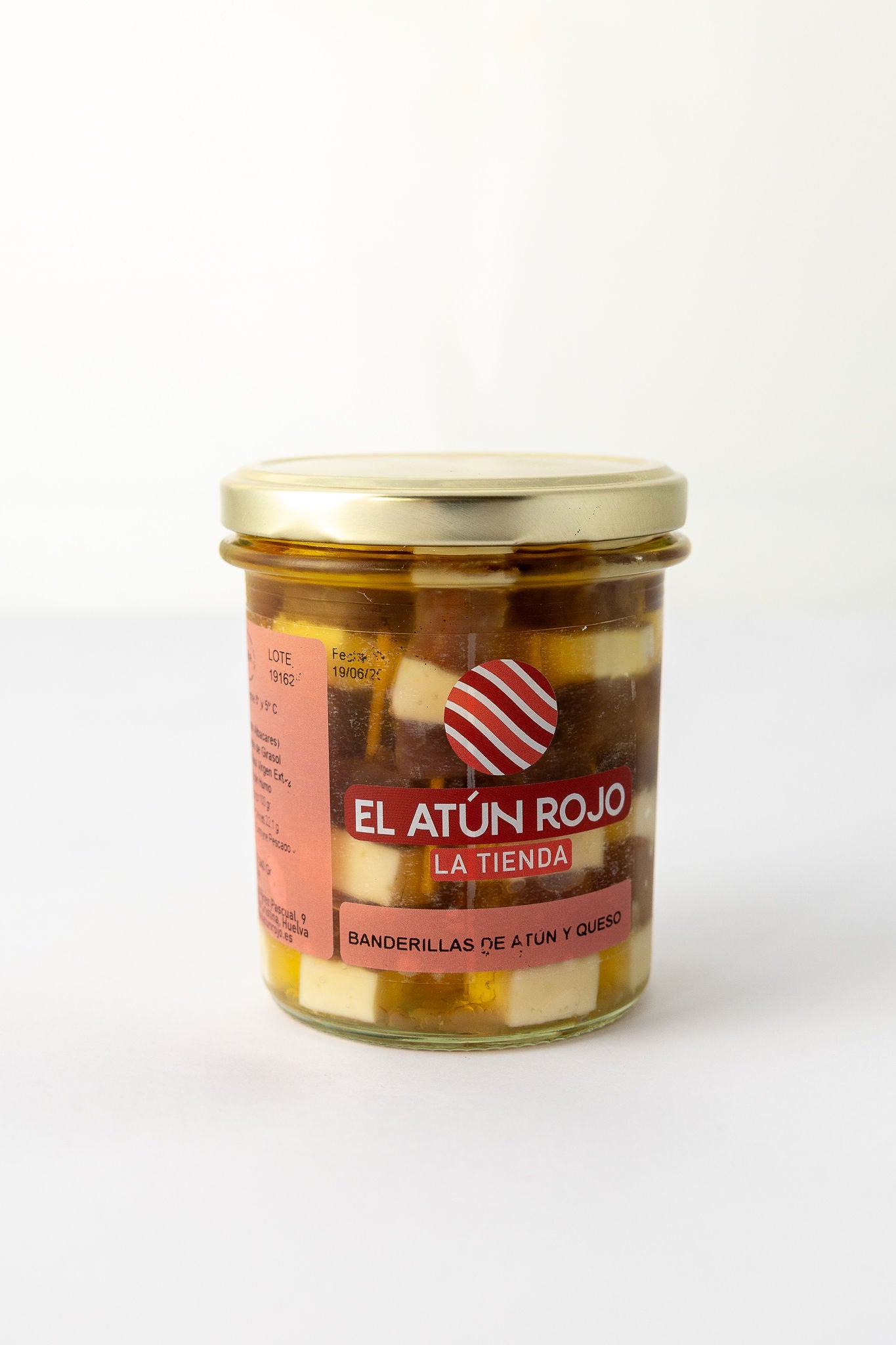 Banderillas de Atún y Queso en Aceite - Tarro 340 GR/18 UNIDADES | El Atún Rojo