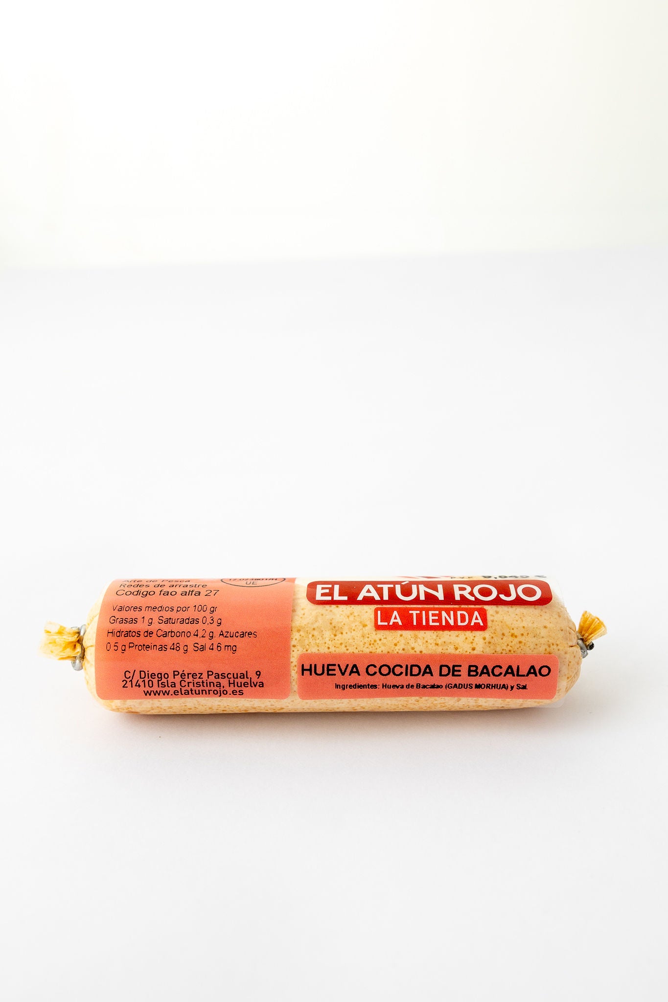 Hueva Cocida de Bacalao en Bloque | El Atún Rojo