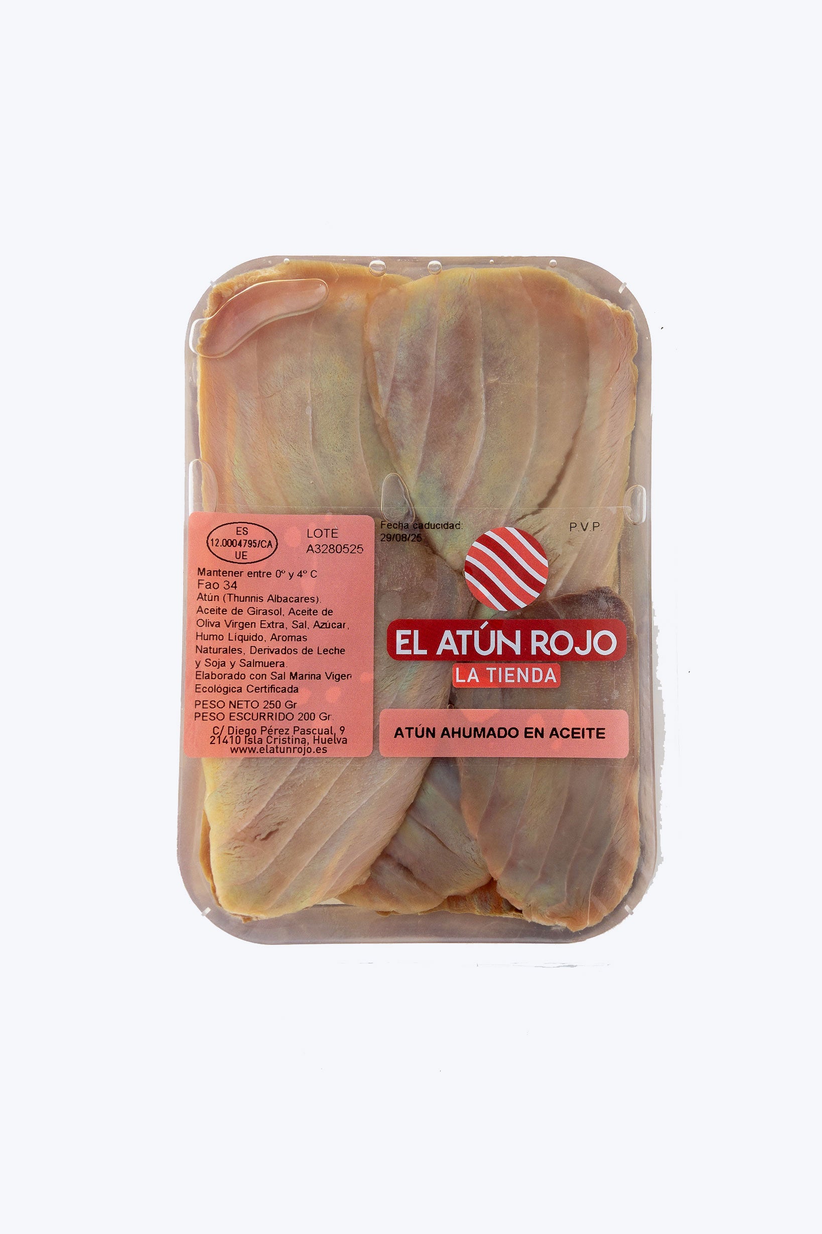 Atún Rojo Ahumado en Aceite - 250 g | El Atún Rojo