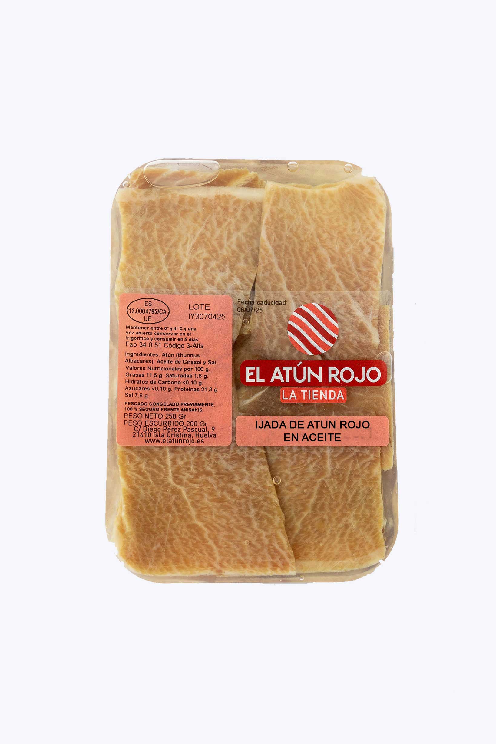 Ijada de Atún ROJO - 250 g | El Atún Rojo