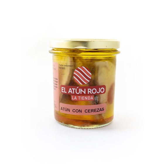 Atún con Cerezas en Aceite de Oliva - Tarro 250 ml | El Atún Rojo